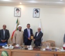 حضور مسئولین دانشگاه القادسیه عراق در دانشکدگان فارابی دانشگاه تهران