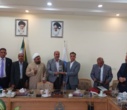 حضور مسئولین دانشگاه القادسیه عراق در دانشکدگان فارابی دانشگاه تهران