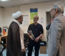 قدردانی رئیس دانشکدگان فارابی دانشگاه تهران از کادر درمان بیمارستان شهید بهشتی قم
