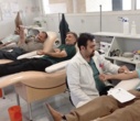 کارکنان دانشکدگان فارابی دانشگاه تهران در پویش اهدای خون شرکت کردند