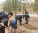 برگزاری پویش مردمی کاشت هزار اصله نهال در دانشکدگان فارابی دانشگاه تهران
