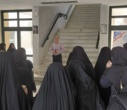بازدید دانش‌آموزان دبیرستان دخترانه ایزدی قم از دانشکدگان فارابی دانشگاه تهران