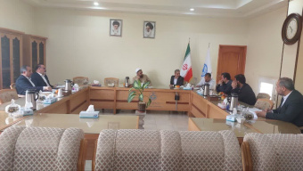 جلسه رئیس و مدیران مالی دانشکدگان فارابی با مدیران ارشد بانک ملت