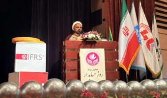 تقدیر و تشکر رئیس دانشکدگان فارابی از برگزارکنندگان همایش بزرگ روز حسابدار