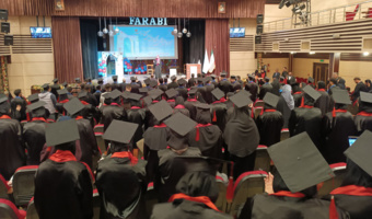 برگزاری آیین دانش‌آموختگی دانشجویان دانشکدگان فارابی دانشگاه تهران
