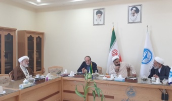 نشست رئیس دانشکدگان فارابی دانشگاه تهران با سرپرست دانشگاه ادیان و مذاهب برگزار شد