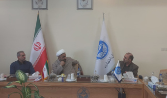 برگزاری جلسه رئیس دانشکدگان فارابی دانشگاه تهران با مدیر اداره امور انتقال نیروی برق استان قم