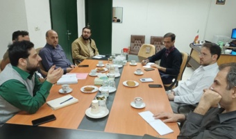 برگزاری جلسه مشترک معاونان دانشکدگان فارابی با مسئولان جهاد علمی استان قم