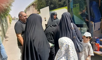 عزیمت کاروان زیارتی اربعین حسینی استادان و کارکنان دانشکدگان فارابی دانشگاه تهران
