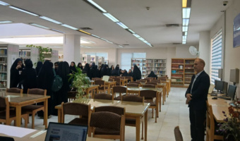 بازدید دانشآموزان آموزشگاه دخترانه باقرالعلوم (ع) از دانشکدگان فارابی دانشگاه تهران