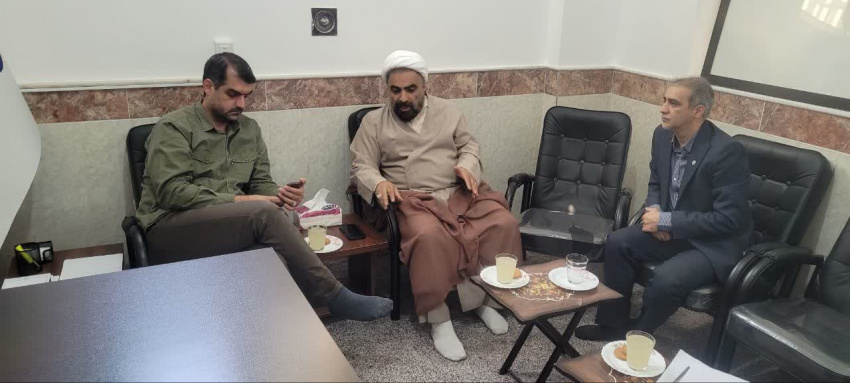 دیدار رئیس دانشکدگان فارابی با نماینده مجلس شورای اسلامی