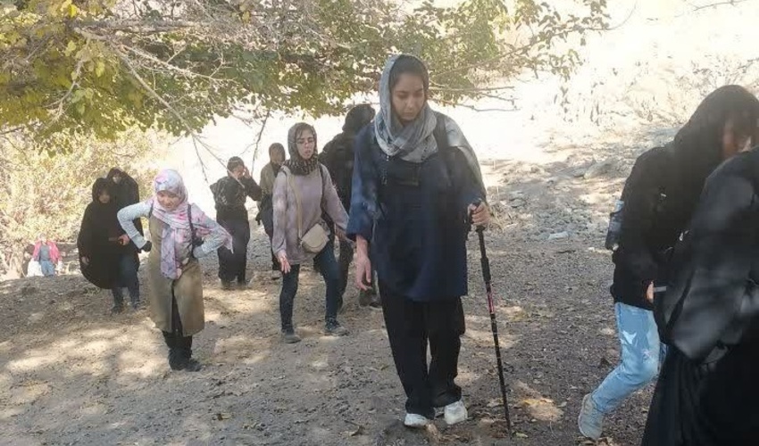 برگزاری اردوی طبیعت‌گردی علی‌آباد ویژه دانشجویان دختر دانشکدگان فارابی